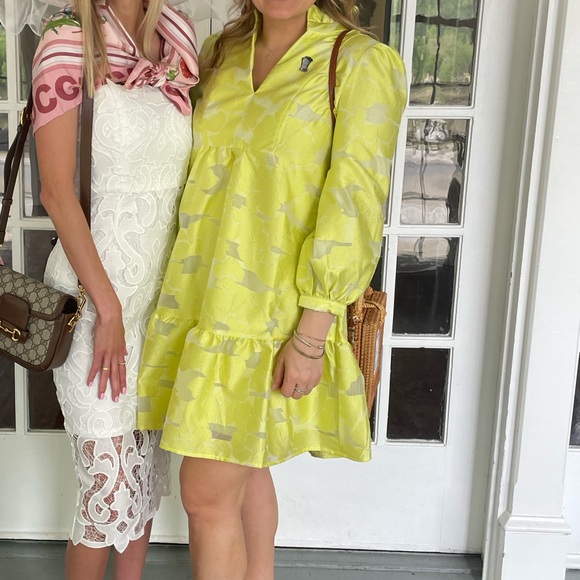 Tuckernuck Yellow Textured Dress - Picture 4 of 5